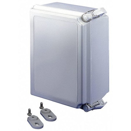 Captive Screws with Quick Release Electrical Enclosures, 14 in H, 8 in D, 12 in W, 12, 13, 4, 4X MPN:A14128CHSCFG