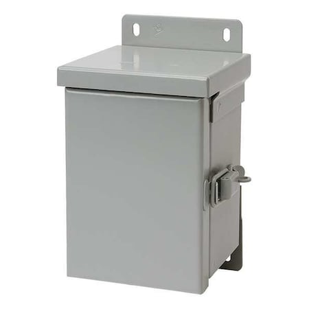 Flush Latch Electrical Enclosures, 16 in H, 6.62 in D, 16 in W, 1, Steel MPN:A16N16ALP