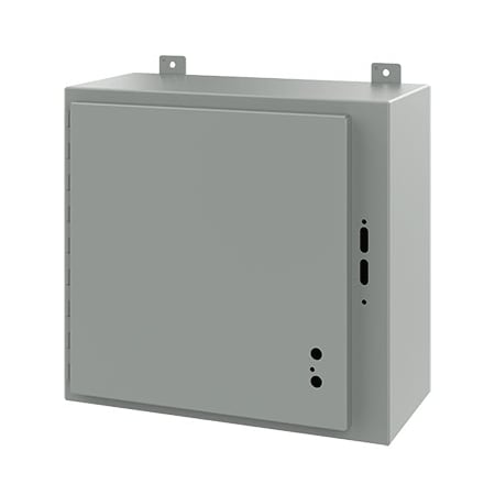 Electrical Enclosures, 20 in H, 10 in D, 21.38 in W, NEMA 12, Mild Steel MPN:A20SA2210LP