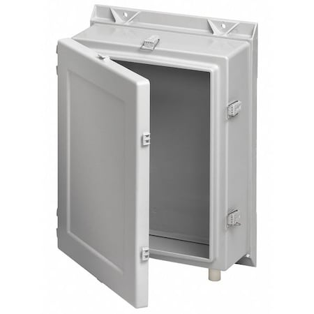 Quick Release Latch Electrical Enclosures, 24.19 in H, 12 in D, 24 in W, 12, 13, 3, 3R, 4, 4X MPN:A24H2412GQRLP