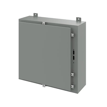 Clamps Electrical Enclosures, 24 in H, 8 in D, 25.38 in W, 4, Steel MPN:A24HS2508LP