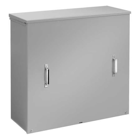 Captive Screws Electrical Enclosures, 36 in H, 11 in D, 36 in W, 3R, Steel MPN:A363611CT