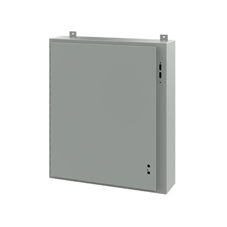 Electrical Enclosures, 36 in H, 8 in D, 31.38 in W, NEMA 12, Steel MPN:A36SA3208LP