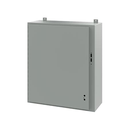 Electrical Enclosures, 36 in H, 12 in D, 31.38 in W, NEMA 12, Mild Steel MPN:A36SA3212LP