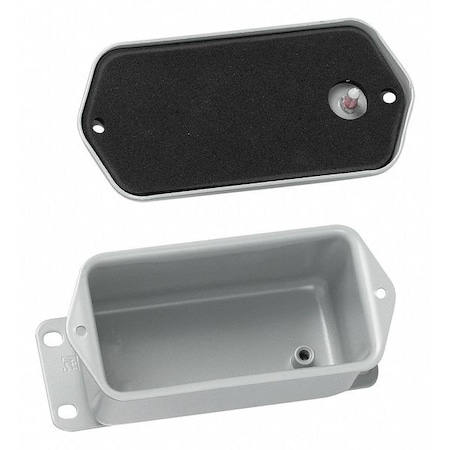 Captive Screws Electrical Enclosures, 4 in H, 2.62 in D, 4 in W, 12, 13, 4, 6, Steel MPN:A404DSC