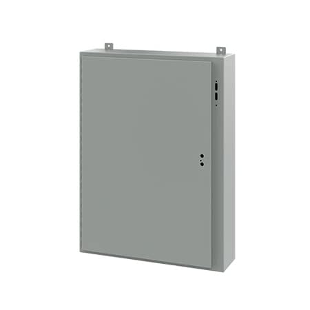 Electrical Enclosures, 42 in H, 8 in D, 31.38 in W, NEMA 12, Mild Steel MPN:A42SA3208LP