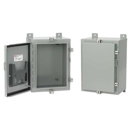 Screw Down Clamps Electrical Enclosures, 48 in H, 10 in D, 36 in W, 12, 13, 4, Steel MPN:A48H36CLP