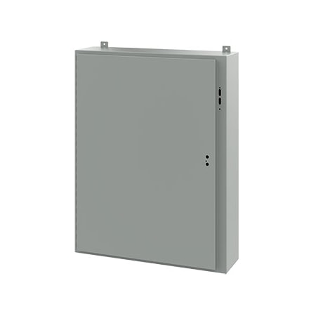 Electrical Enclosures, 48 in H, 10 in D, 37.38 in W, NEMA 12, Mild Steel MPN:A48SA3810LP