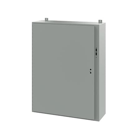 Electrical Enclosures, 48 in H, 12 in D, 37.38 in W, NEMA 12, Mild Steel MPN:A48SA3812LP