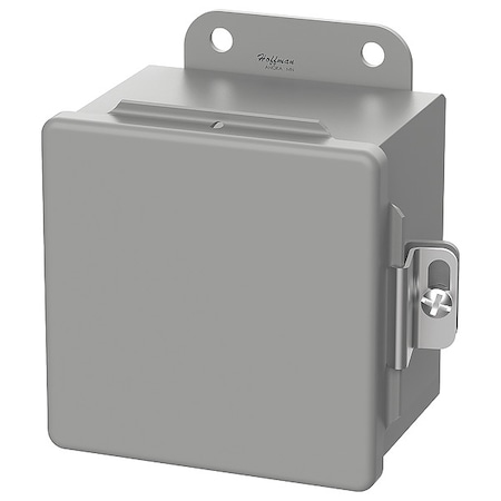 Screw Down Clamps Electrical Enclosures, 6 in H, 3 in D, 4 in W, 12, 13, Steel MPN:A604CH