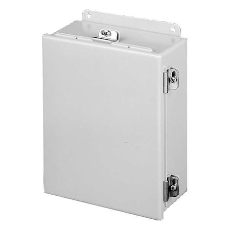 Screw Down Clamps Electrical Enclosures, 6 in H, 3 in D, 4 in W, 12, 13, 4, Steel MPN:A604CHNF