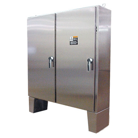3 Point Latch with Padlock Handle Electrical Enclosures, 60.12 in H, 12.12 in D, 60-1/2 in W MPN:A60CPX6012SSLPN4