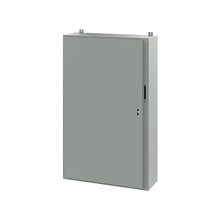 Electrical Enclosures, 60 in H, 12 in D, 37.38 in W, NEMA 12, Steel MPN:A60SA3812A24LP