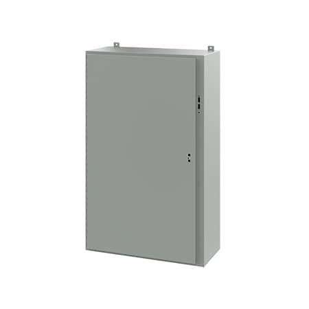 Electrical Enclosures, 60 in H, 16 in D, 37.38 in W, NEMA 12, Mild Steel MPN:A60SA3816LP