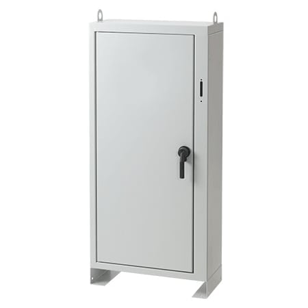 3 Point Latch with Padlock Handle Electrical Enclosures, 60 in H, 12 in D, 27 in W, 1, Steel MPN:A60XN2712FSLP