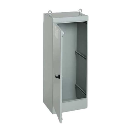 3 Point Latch with Keyed Handle Electrical Enclosures, 72.06 in H, 30.06 in D, 36 in W, 12, Steel MPN:A723630FSG