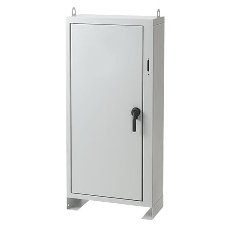 3 Point Latch with Padlock Handle Electrical Enclosures, 72 in H, 18 in D, 37 in W, NEMA 1 MPN:A72XN3718FSLP