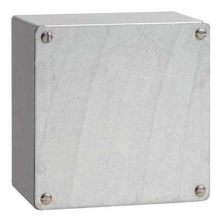 Captive Screws Electrical Enclosures, 8 in H, 4 in D, 8 in W, 12, 3, Steel MPN:A884GSC