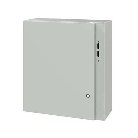 Latch with Disconnect Handle Electrical Enclosures, 24 in H, 8 in D, 22 in W, 4, Steel MPN:CDSC24228LG