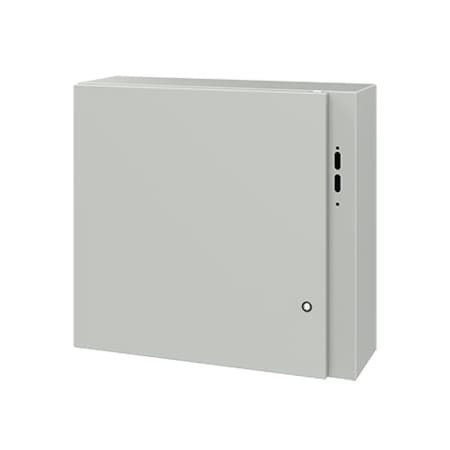 Latch with Disconnect Handle Electrical Enclosures, 24 in H, 8 in D, 26 in W, 4, Steel MPN:CDSC24268LG