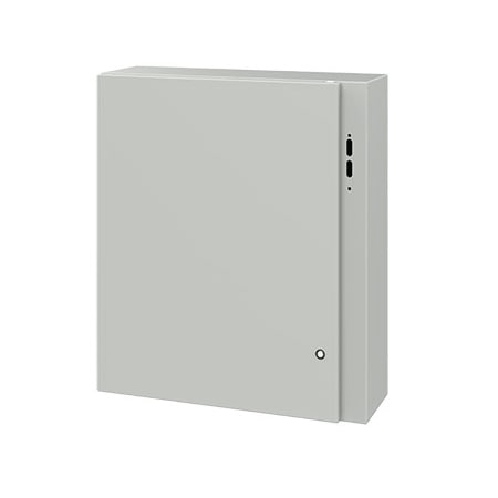 Latch with Disconnect Handle Electrical Enclosures, 30 in H, 8 in D, 26 in W, 4, Steel MPN:CDSC30268LG