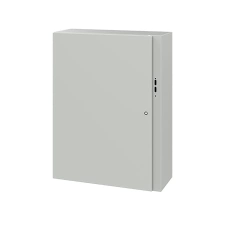 Latch with Disconnect Handle Electrical Enclosures, 42 in H, 12 in D, 32 in W, NEMA 4, Mild Steel MPN:CDSC423212LG
