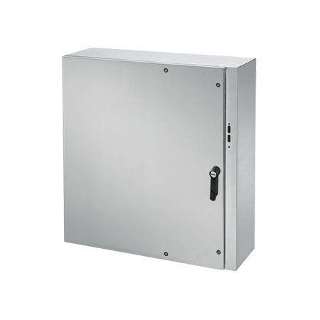 1/4 Turn Latch Electrical Enclosures, 48 in H, 10 in D, 38 in W, 12, 316 Stainless Steel MPN:CDSC483810SS6R