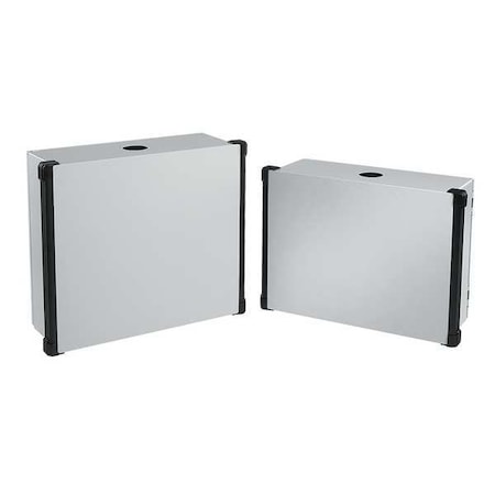 1 Point Latch with Handle Electrical Enclosures, 15.80 in H, 7.10 in D, 19.69 in W, 12, 4 MPN:CP405018