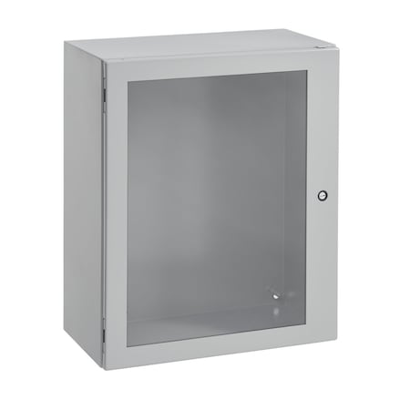 1/4 Turn Latch Electrical Enclosures, 20 in H, 6 in D, 20 in W, NEMA 4, 12, Mild Steel MPN:CSD20206W