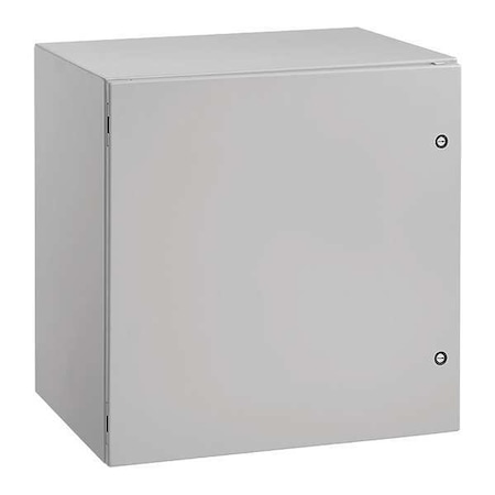 1/4 Turn Latch Electrical Enclosures, 24 in H, 16 in D, 24 in W, 12, 13, 4, Steel MPN:CSD242416