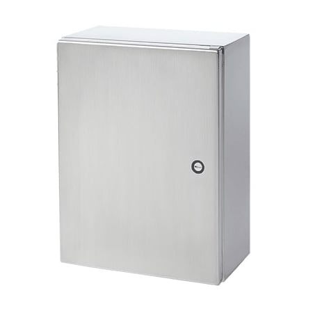 1/4 Turn Latch Electrical Enclosures, 24 in H, 8 in D, 30 in W, NEMA 4X, 304 Stainless Steel MPN:CSD24308SS