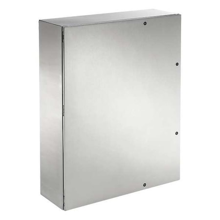 1/4 Turn Latch Electrical Enclosures, 36 in H, 12 in D, 36 in W, 12, 3R, 4, 4X, 304 Stainless Steel MPN:CSD363612SSR