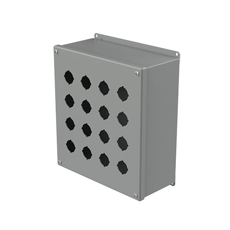 Captive Screws Electrical Enclosures, 11-3/4 in H, 4-3/4 in D, 10-3/4 in W, NEMA 12, Steel MPN:E16PBX