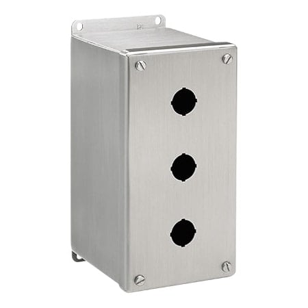 Captive Screws Electrical Enclosures, 11-3/4 in H, 4-3/4 in D, 10-3/4 in W, NEMA 4X MPN:E16PBXSS