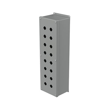 Captive Screws Electrical Enclosures, 20-3/4 in H, 4-3/4 in D, 6-1/4 in W, NEMA 12, Steel MPN:E16SPBXVM