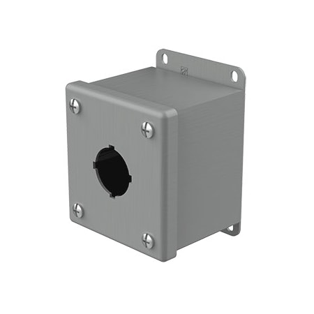 Captive Screws Electrical Enclosures, 3-1/2 in H, 2-3/4 in D, 3-1/4 in W, NEMA 12, Steel MPN:E1PB