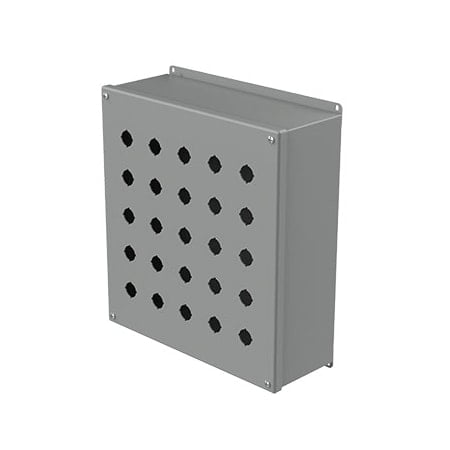 Captive Screws Electrical Enclosures, 14 in H, 4-3/4 in D, 13 in W, NEMA 12, Steel MPN:E25PBXM