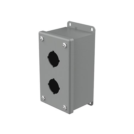 Captive Screws Electrical Enclosures, 5-3/4 in H, 2-3/4 in D, 3-1/4 in W, NEMA 12, Steel MPN:E2PB