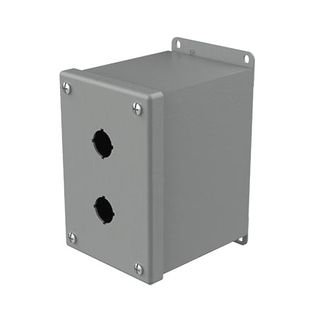 Captive Screws Electrical Enclosures, 6 in H, 4-3/4 in D, 4 in W, NEMA 12, Steel MPN:E2PBXM