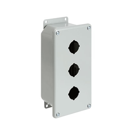 Captive Screws Electrical Enclosures, 7-1/4 in H, 3-1/2 in D, 2-3/4 in W, NEMA 12, Steel MPN:E3PBGXM