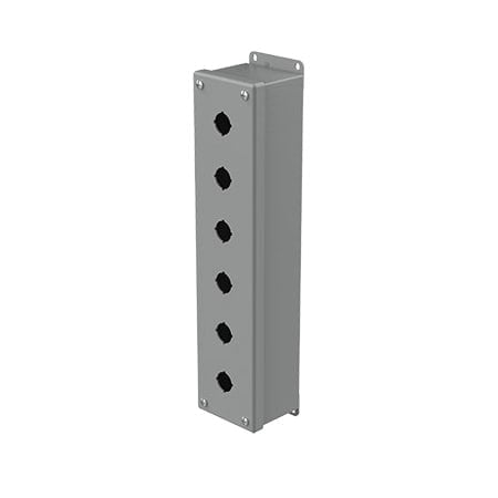 Captive Screws Electrical Enclosures, 14-3/4 in H, 2-3/4 in D, 3-1/4 in W, NEMA 12, Steel MPN:E6PBGVL