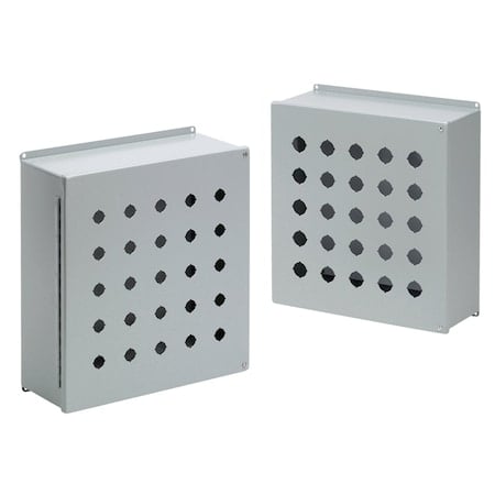 Captive Screws Electrical Enclosures, 11 in H, 6 in D, 10 in W, NEMA 12, Steel MPN:E9PBY25