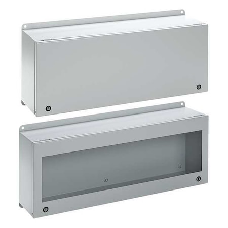 1/4 Turn Latch Electrical Enclosures, 9.06 in H, 6.10 in D, 18 in W, 12, 3, 4, Steel MPN:LHC234616