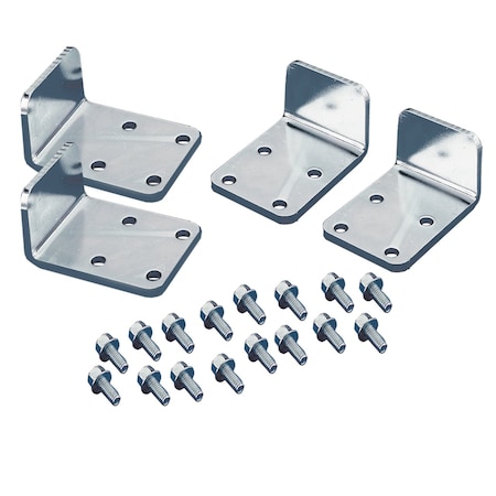 Joining Bracket, 1-1/2 in. H x 5 in. W x 7 in. L, Steel MPN:PJB2F