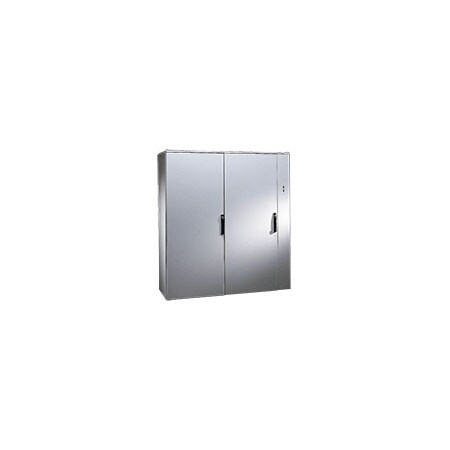 Latch Electrical Enclosures, 62.99 in H, 23.62 in D, 62.99 in W, NEMA 12, Mild Steel MPN:PTDDC16166