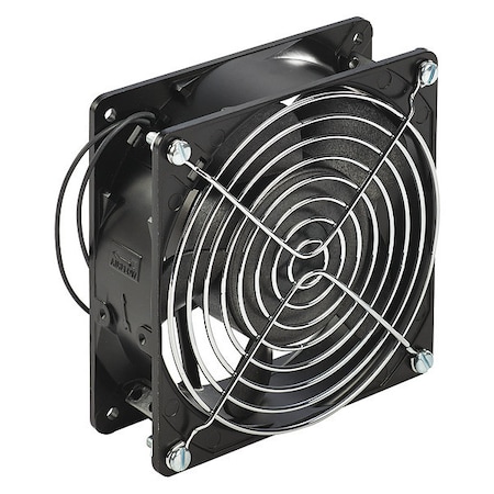 Axial Fan, Square, 115V AC, Cast Aluminum, 4 5/8 in W. MPN:A4AXFN