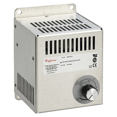 Fan Forced Enclosure Heater, 200W, 120V MPN:DAH2001A