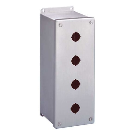 PushButtonEnclosure, 22mm, 1Hole, 304SS MPN:E1PBGXSS