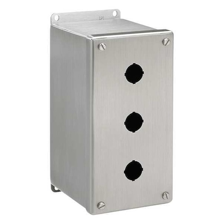 PushButtonEnclosure, 30mm, 1Hole, 304SS MPN:E1PBXSS