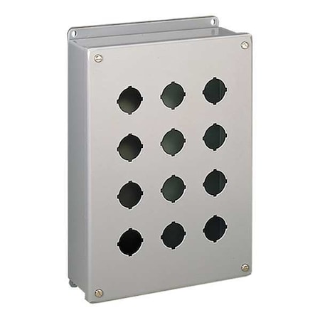 PushButtonEnclosure, 30mm, 6Holes, 304SS MPN:E6PBSS